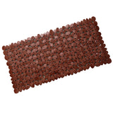 Maxbell Nonslip Bathroom Bath Mat Rectangular Shower Mat Kitchen Hotel Carpet Brown - Aladdin Shoppers