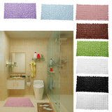 Maxbell Nonslip Bathroom Bath Mat Rectangular Shower Mat Kitchen Hotel Carpet Brown - Aladdin Shoppers