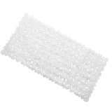 Maxbell Nonslip Bathroom Bath Mat Rectangular Shower Mat Kitchen Hotel Carpet White - Aladdin Shoppers