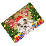 Maxbell Nonslip Bathroom Mat Rubber Floor Carpet Christmas Xmas Party Decor B - Aladdin Shoppers
