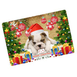 Maxbell Nonslip Bathroom Mat Rubber Floor Carpet Christmas Xmas Party Decor B - Aladdin Shoppers