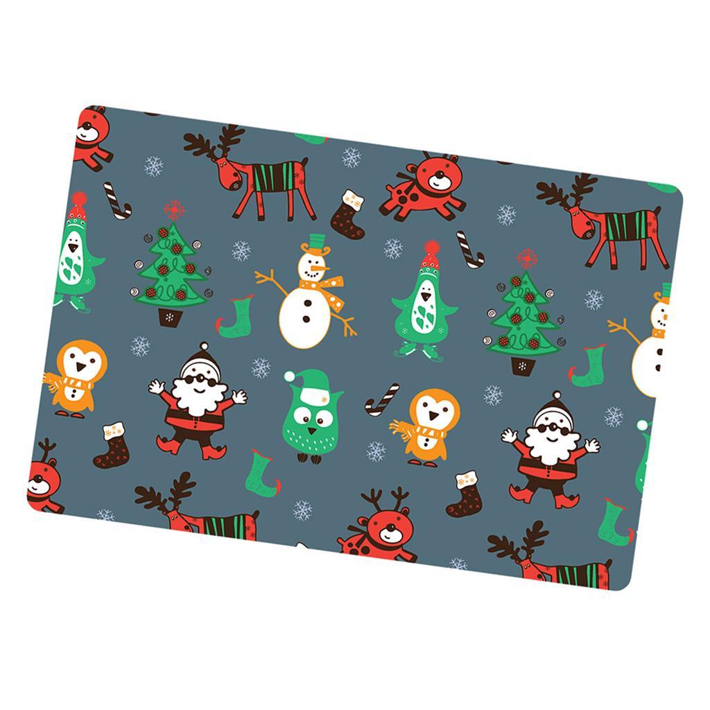Maxbell Nonslip Bathroom Mat Rubber Floor Carpet Christmas Xmas Party Decor E - Aladdin Shoppers