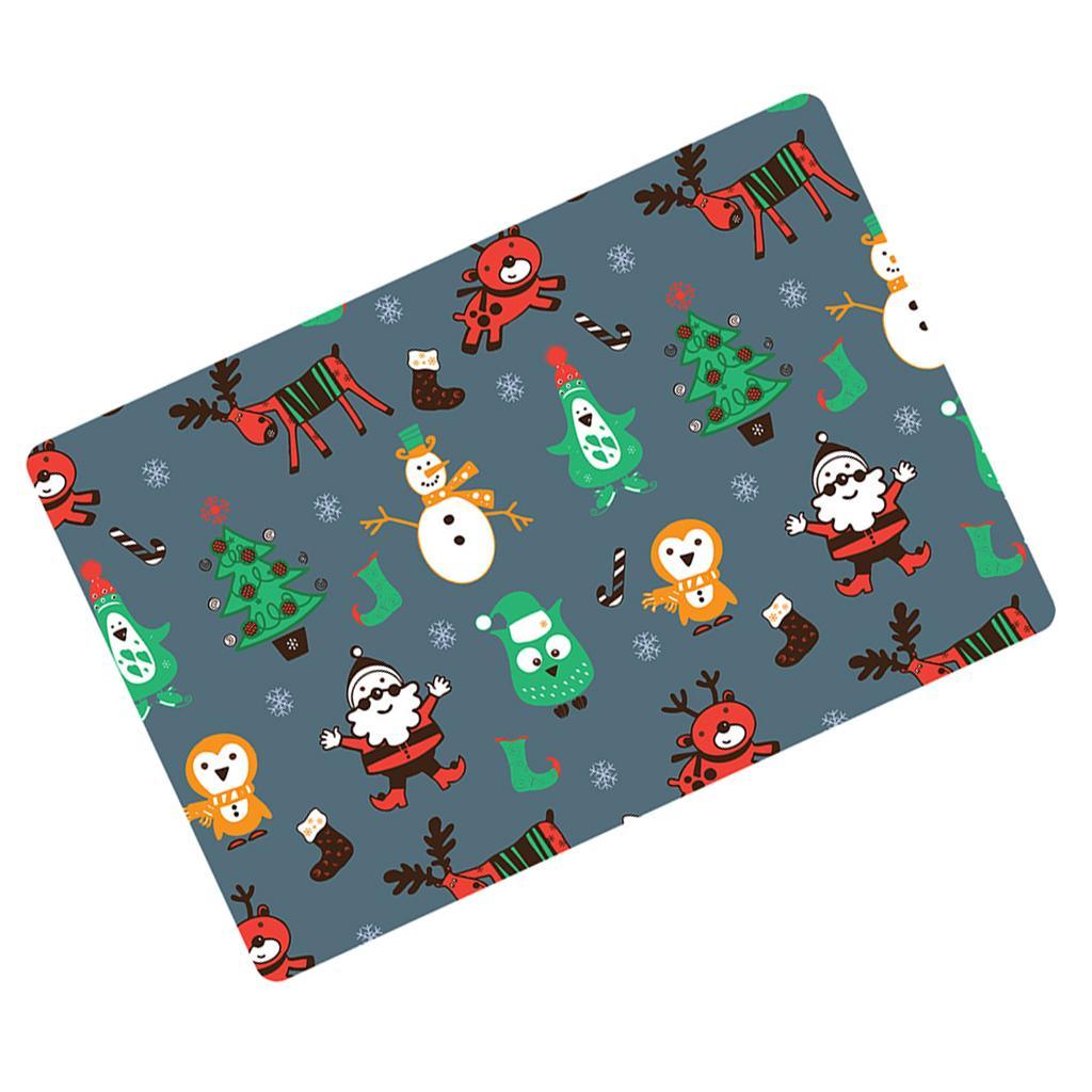 Maxbell Nonslip Bathroom Mat Rubber Floor Carpet Christmas Xmas Party Decor E - Aladdin Shoppers