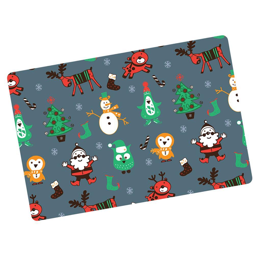 Maxbell Nonslip Bathroom Mat Rubber Floor Carpet Christmas Xmas Party Decor E - Aladdin Shoppers