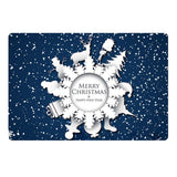 Maxbell Nonslip Bathroom Mat Rubber Floor Carpet Christmas Xmas Party Decor F - Aladdin Shoppers