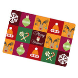 Maxbell Nonslip Bathroom Mat Rubber Floor Carpet Christmas Xmas Party Decor H - Aladdin Shoppers