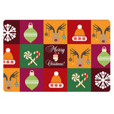 Maxbell Nonslip Bathroom Mat Rubber Floor Carpet Christmas Xmas Party Decor H - Aladdin Shoppers