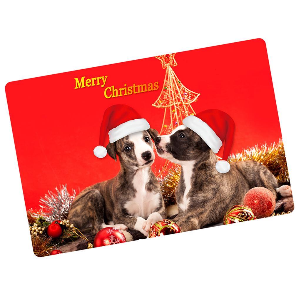 Maxbell Nonslip Bathroom Mat Rubber Floor Carpet Christmas Xmas Party Decor L - Aladdin Shoppers