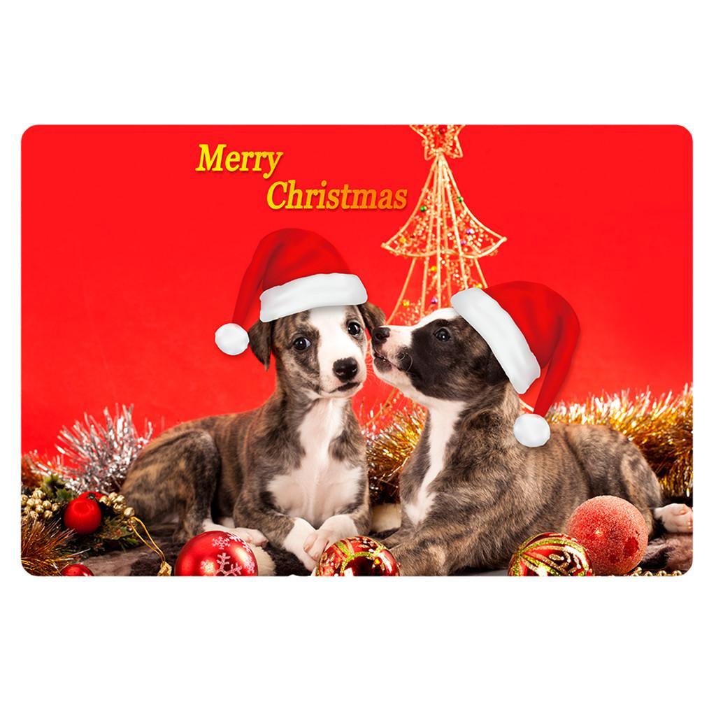 Maxbell Nonslip Bathroom Mat Rubber Floor Carpet Christmas Xmas Party Decor L - Aladdin Shoppers