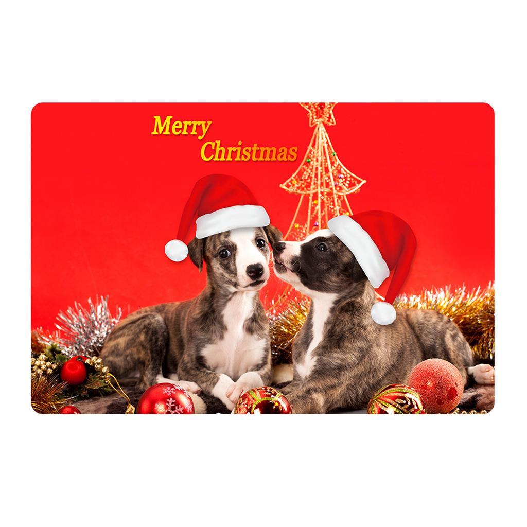 Maxbell Nonslip Bathroom Mat Rubber Floor Carpet Christmas Xmas Party Decor L - Aladdin Shoppers