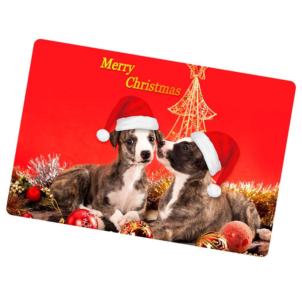 Maxbell Nonslip Bathroom Mat Rubber Floor Carpet Christmas Xmas Party Decor L - Aladdin Shoppers