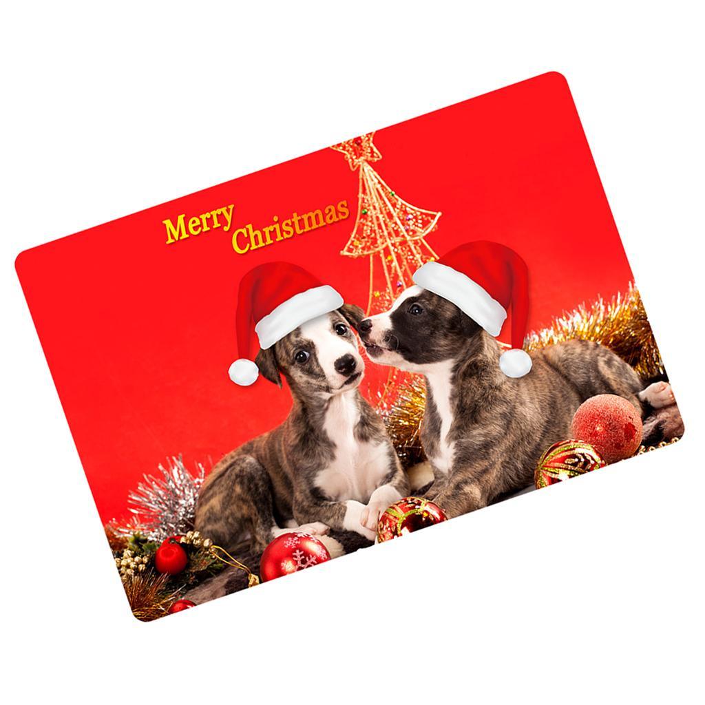Maxbell Nonslip Bathroom Mat Rubber Floor Carpet Christmas Xmas Party Decor L - Aladdin Shoppers