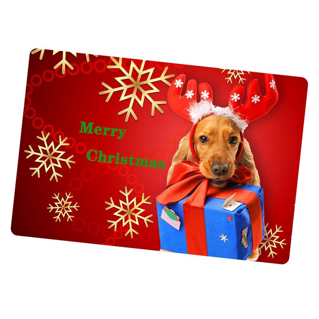 Maxbell Nonslip Bathroom Mat Rubber Floor Carpet Christmas Xmas Party Decor P - Aladdin Shoppers