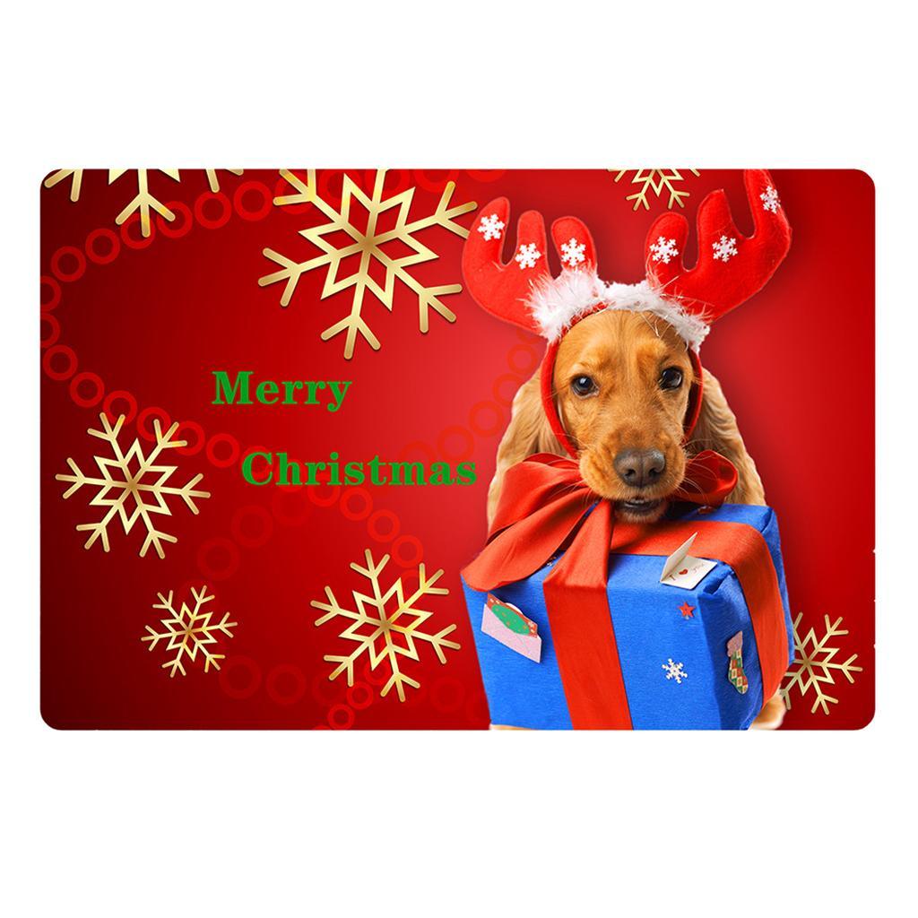 Maxbell Nonslip Bathroom Mat Rubber Floor Carpet Christmas Xmas Party Decor P - Aladdin Shoppers