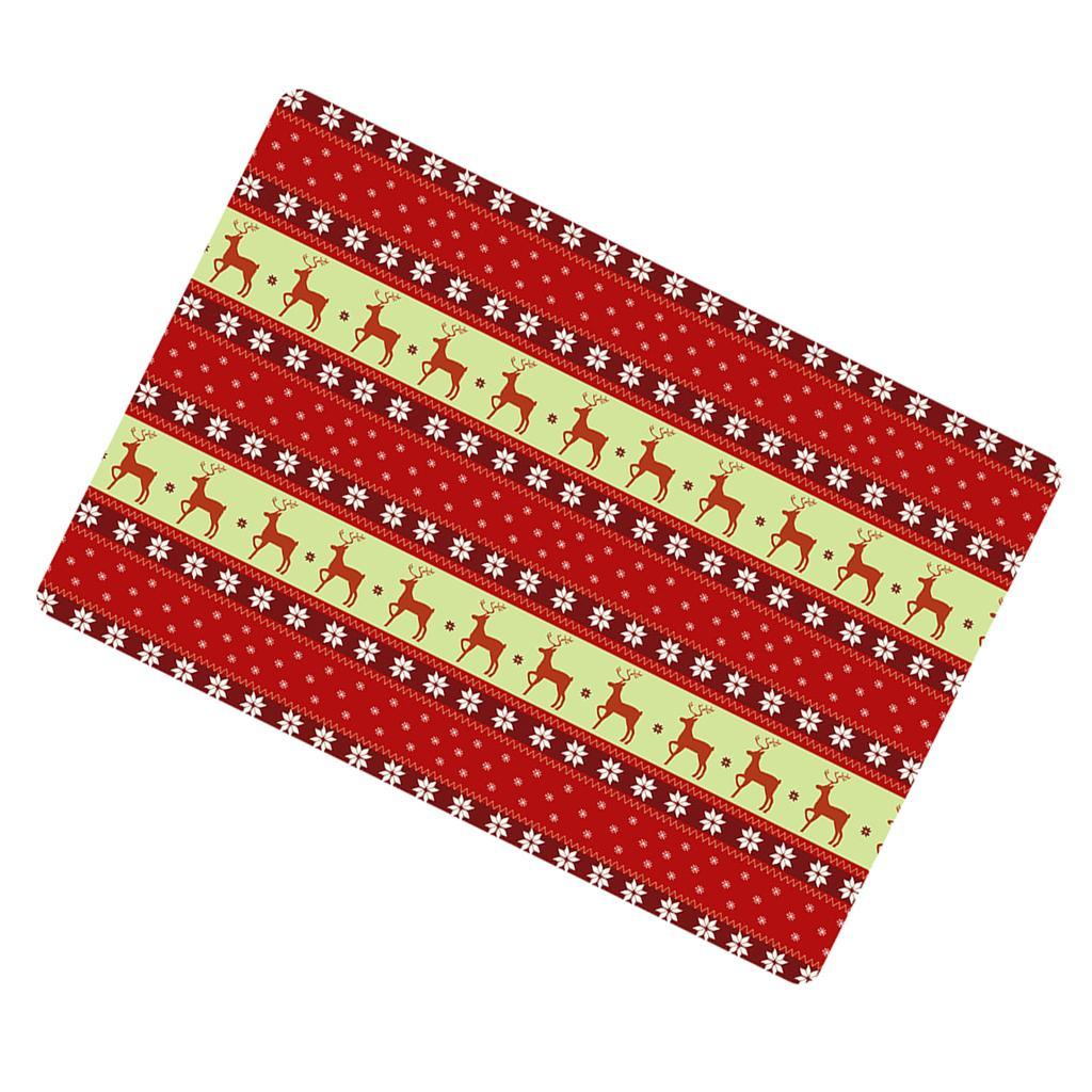Maxbell Nonslip Bathroom Mat Rubber Floor Carpet Christmas Xmas Party Decor Q - Aladdin Shoppers