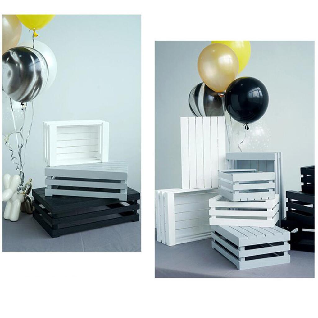 Maxbell Nordic Style Desktop Storage Basket Cake Display Tools Home Decor White M - Aladdin Shoppers