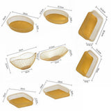 Maxbell Nordic Style Fruit Snack Basket Bowl Large Capacity Living Room Decor Golden Rhombus L - Aladdin Shoppers