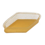 Maxbell Nordic Style Fruit Snack Basket Bowl Large Capacity Living Room Decor Golden Rhombus S - Aladdin Shoppers