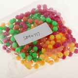 Maxbell Novelty 4 Strands 1980s Party Long Plastic Neon Beads Necklace 4 In 1 Fancy Dress - Aladdin Shoppers