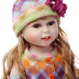 Maxbell NPK Adorable 45cm DIY Silicone Jointed Dolls for 18 inch Princess Girl Doll - Aladdin Shoppers