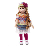 Maxbell NPK Adorable 45cm DIY Silicone Jointed Dolls for 18 inch Princess Girl Doll - Aladdin Shoppers