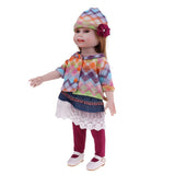 Maxbell NPK Adorable 45cm DIY Silicone Jointed Dolls for 18 inch Princess Girl Doll - Aladdin Shoppers