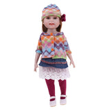 Maxbell NPK Adorable 45cm DIY Silicone Jointed Dolls for 18 inch Princess Girl Doll - Aladdin Shoppers
