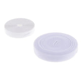 Maxbell Nylon Adhesive Hook and Loop Sticker Back Tape Fastener Magic Patch White - Aladdin Shoppers