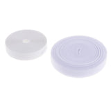 Maxbell Nylon Adhesive Hook and Loop Sticker Back Tape Fastener Magic Patch White - Aladdin Shoppers