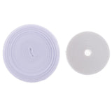 Maxbell Nylon Adhesive Hook and Loop Sticker Back Tape Fastener Magic Patch White - Aladdin Shoppers