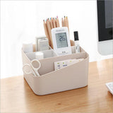 Maxbell Office Desk Organizer Compartments Tissue Box Separate box Apricot yellow - Aladdin Shoppers