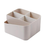 Maxbell Office Desk Organizer Compartments Tissue Box Separate box Apricot yellow - Aladdin Shoppers