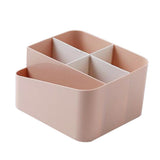 Maxbell Office Desk Organizer Compartments Tissue Box Separate box Pink - Aladdin Shoppers