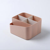 Maxbell Office Desk Organizer Compartments Tissue Box Separate box Pink - Aladdin Shoppers