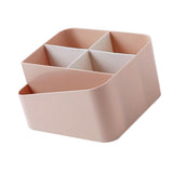 Maxbell Office Desk Organizer Compartments Tissue Box Separate box Pink - Aladdin Shoppers