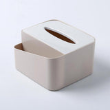Maxbell Office Desk Organizer Compartments Tissue Box tissue box Apricot yellow - Aladdin Shoppers