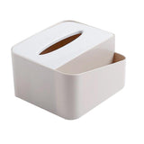 Maxbell Office Desk Organizer Compartments Tissue Box tissue box Apricot yellow - Aladdin Shoppers