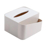 Maxbell Office Desk Organizer Compartments Tissue Box tissue box Apricot yellow - Aladdin Shoppers