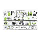 Maxbell Oilproof Removable Kitchen Wall Tiles Stickers Happy Kitchen - Aladdin Shoppers