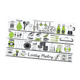 Maxbell Oilproof Removable Kitchen Wall Tiles Stickers Happy Kitchen - Aladdin Shoppers