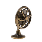 Maxbell Old Fashioned Miniature Lobby Fan Toy For 1/12 Dollhouse Accessories Bronze - Aladdin Shoppers