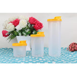 Maxbell Olive Oil Vinegar Pourer Dispenser Spout Bottle Pot for Kitchen Yellow 500ml - Aladdin Shoppers