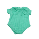 Maxbell One-piece Swimwear Bathing Suit for 18inch Dolls Green - Aladdin Shoppers