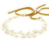 Maxbell One Set Bridal Hand Chain Hair Band Eardrop Wedding Party Accessories - Aladdin Shoppers