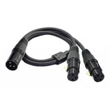 Maxbell One-Two XLR Line Balanced Audio Connection Microphone Extension Cable - Aladdin Shoppers