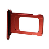 Maxbell Original SIM Card Tray Slot Holder Replacement Part for iPhone 11 Red