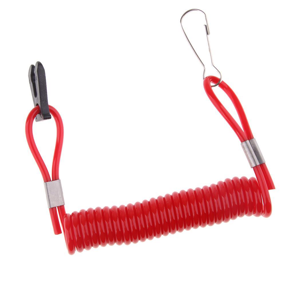 Maxbell Outboard Engine Motor Kill Stop Switch Tether Cord Lanyard Replacement Rubber for Suzuki - Aladdin Shoppers