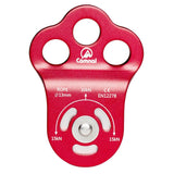 Maxbell Outdoor 30KN General Purpose Fixed Side Single Climbing Pulley For 13mm Rope Red - Aladdin Shoppers