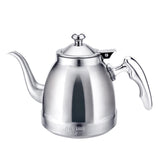 Maxbell Outdoor Camping Stainless Steel TeaKettle Kitchen Tea Pot Silver 1.5L B - Aladdin Shoppers