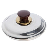 Maxbell Outdoor Camping Stainless Steel Whistling Kettle Kitchen Tea Pot Silver 1.0L - Aladdin Shoppers